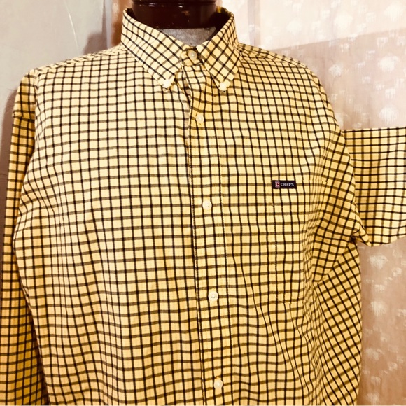 Chaps Long Sleeve Button Up Shirt - Picture 1 of 7